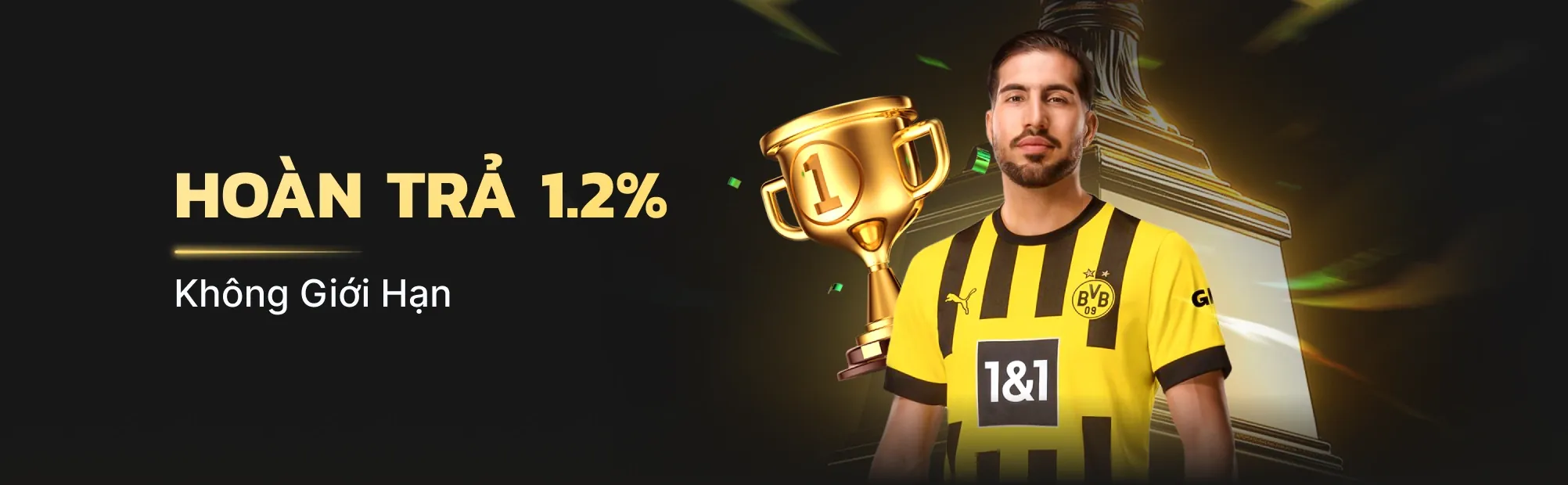 Hoàn trả tiền cược thua hàng tuần tại 39bet code